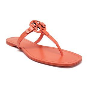 Tory Burch Mini Miller Leather Sandals Womens Sz 8